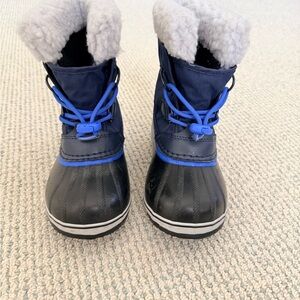 Boys size 13 Sorel boots ‘YOOT PAC™ Nylon Children's Waterproof Boot’